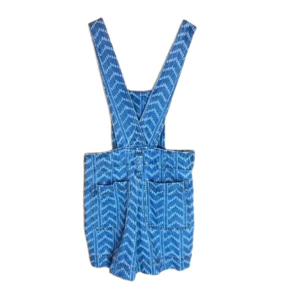 Happy Nature Designer Denim Overall shorts. AU Size L. - Picture 2 of 5